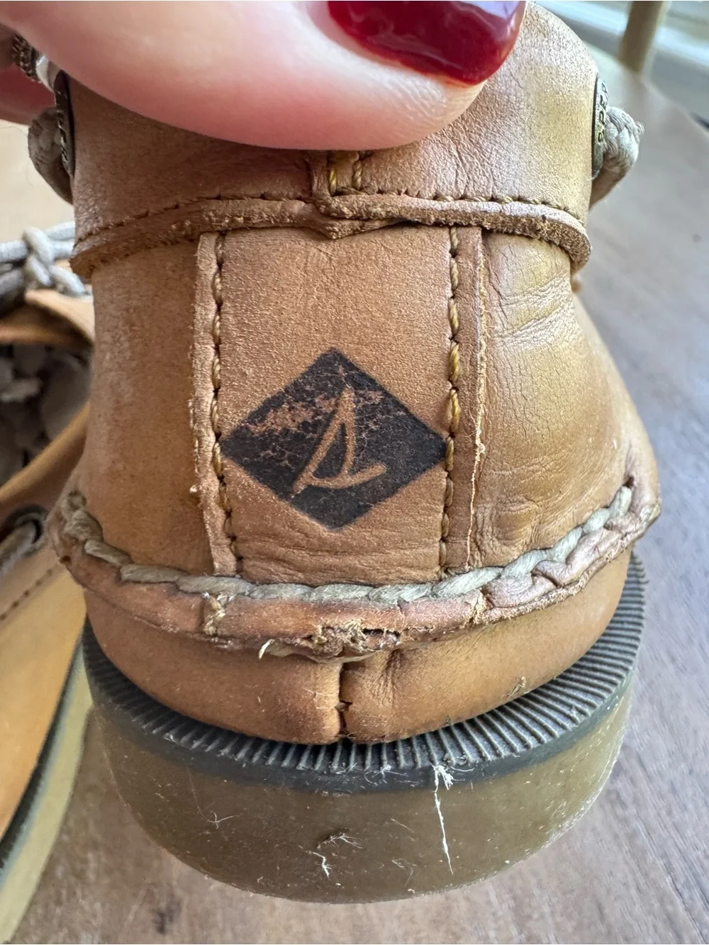 Sperry Men’s Brown Leather 2-Eye Boat Shoes
